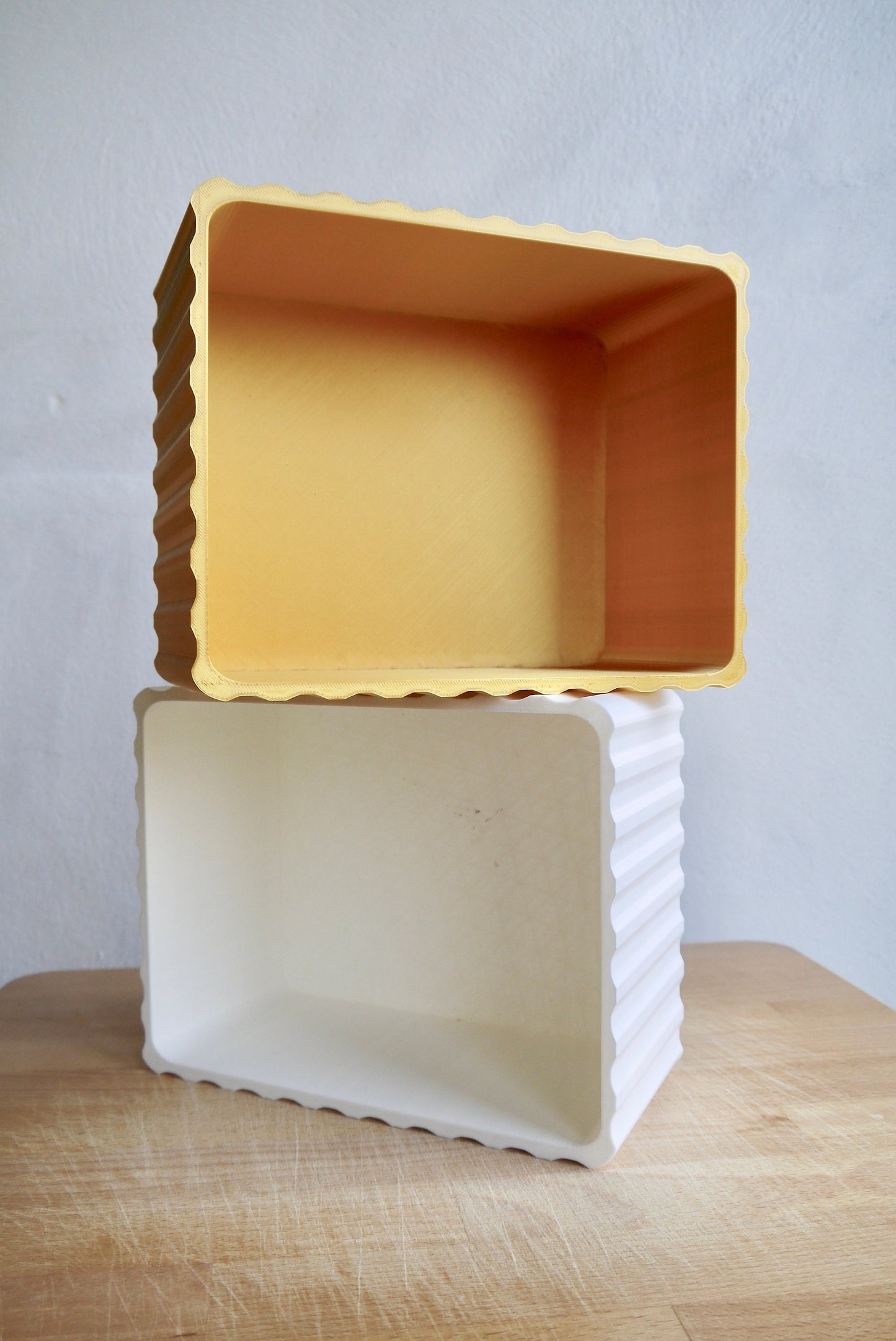 Corrugated Texture Storage box
