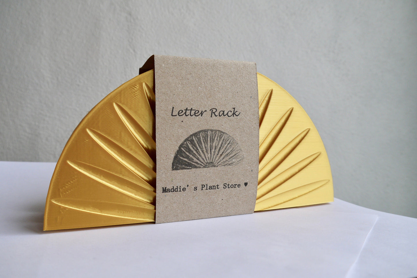 Sunburst Letter Rack