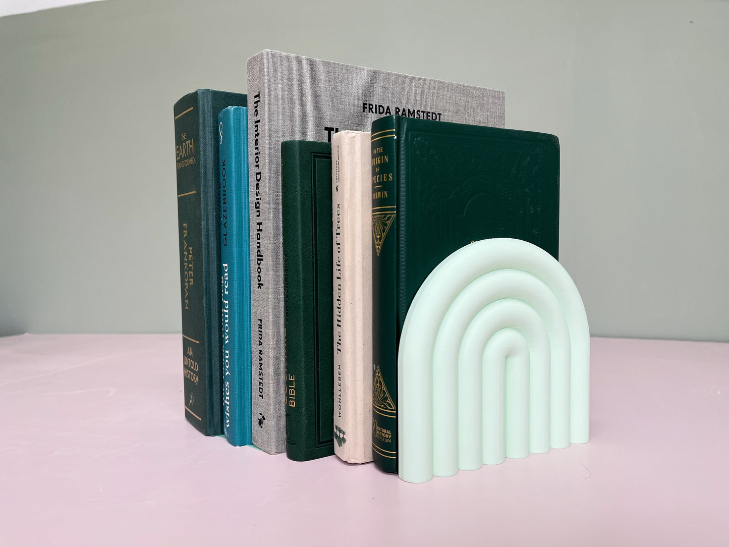 Rainbow Texture Book Ends