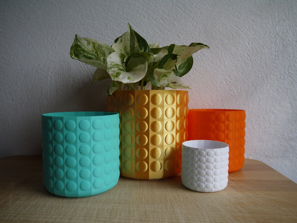 Bubble Textured Plant Pots | Maddie Anne Interiors