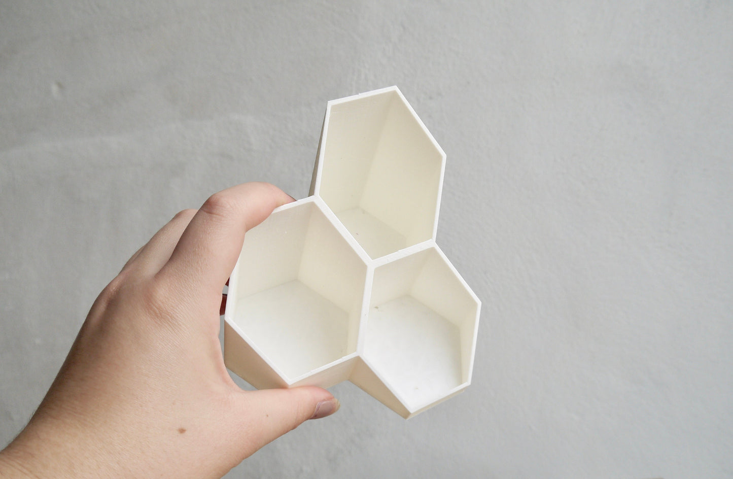 Geometric Hexagon Makeup Organiser